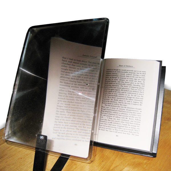 Prop It Bookrest and Copyholder with 2x Page Magnifier Book Holders