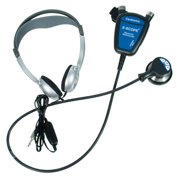 Hearing Impaired EScope II wStandard Headphones Stethoscopes MaxiAids
